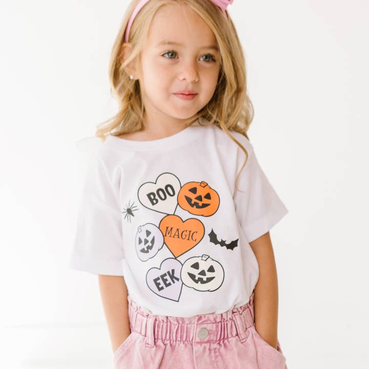 Halloween Favorites Spooky Boo Toddler and Youth Shirt for wholesale by Benny & Ray Apparel