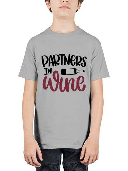 Partner im Wein 1474# - Wein - Jugend T-Shirt Unisex für den Großhandel von tshirt unlimited