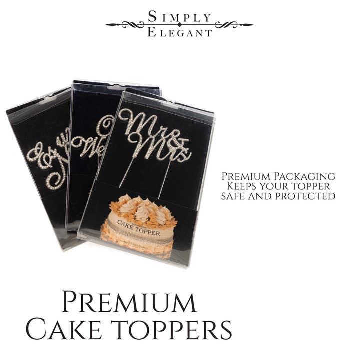 It's a Girl Cake Topper - Gold for wholesale on Faire3