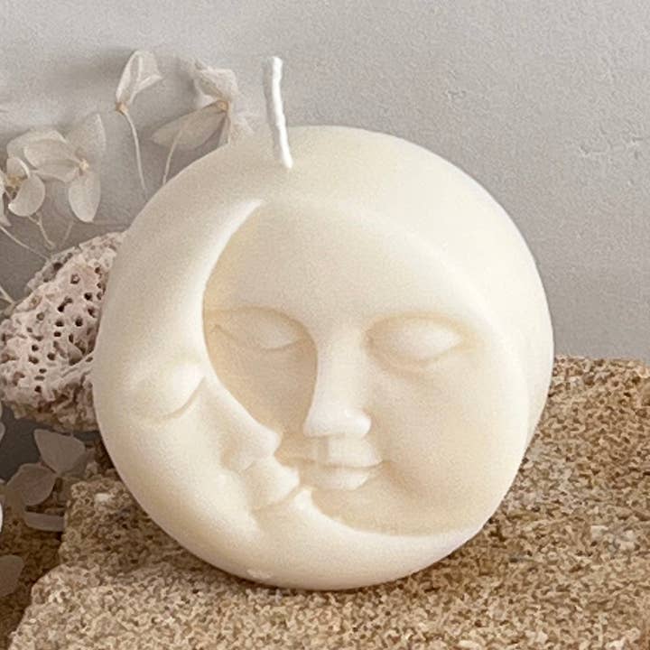 Bougie du soleil et de la lune pour la vente par House Of Wilks