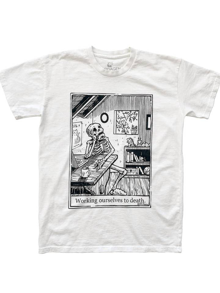 Arbeiten bis zum Umfallen (Home Edition) - Weiß für den Großhandel von Vardagen