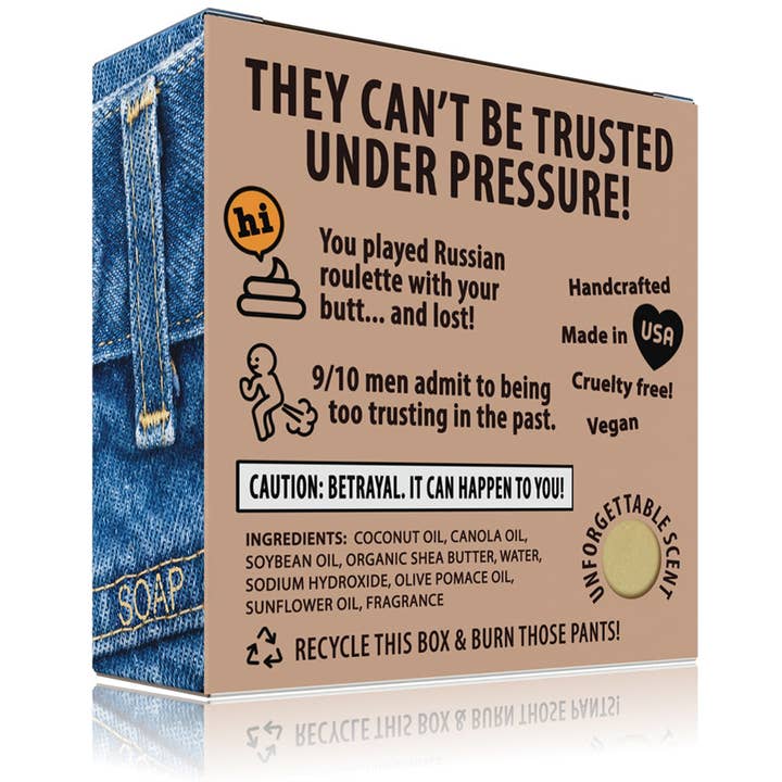 Totally Cheesy - Wholesale Gag Gift/Novelty Gift - Oops, That Wasn't A Fart Soap | Funny Stocking Stuffer10