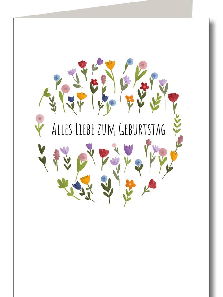 flower circle for wholesale by KEITCARDS