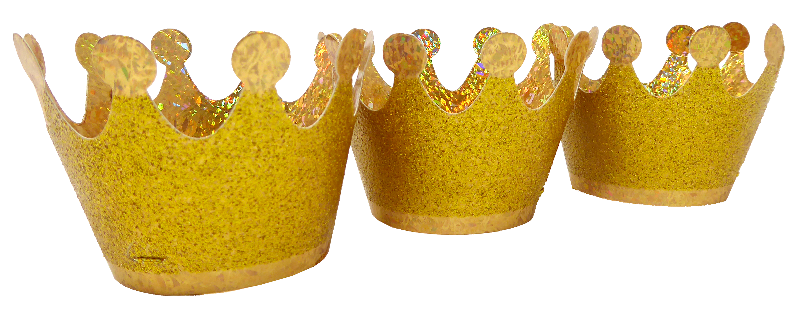 Party Partners - Wholesale Party Hat/Crown - Mini Golden Crowns1