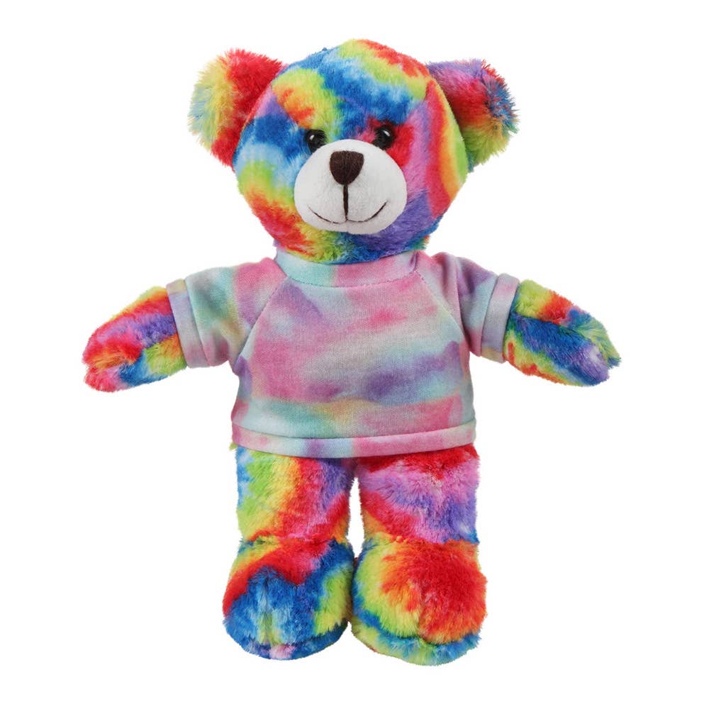 Plushland - Wholesale Stuffed/Plush Toy - Kids & Baby - 8″ Tie-Dye Custom Bear | Personalized Bear Stuffed Animal19