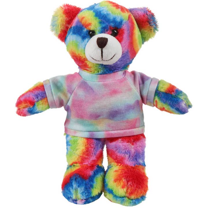 Plushland - Wholesale Stuffed/Plush Toy - Kids & Baby - 8″ Tie-Dye Custom Bear | Personalized Bear Stuffed Animal19