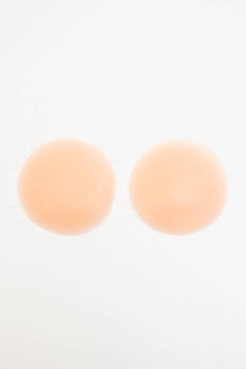 Pink Adhesive Breast Lift Pads – Reusable Silicone Nipple Covers for wholesale on Faire0