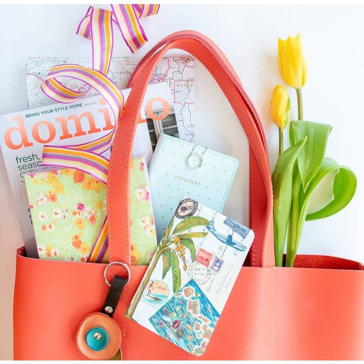 Vicki Jean Leather Design Co. – Engroshandel Nøglering - Dame – Læder Flower nøglering2