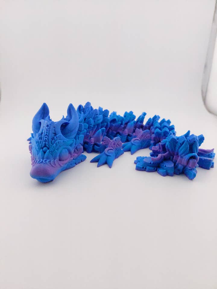 Articulated Lunar Moon Baby Dragon - Unique Gift for wholesale by The Geek Galleria