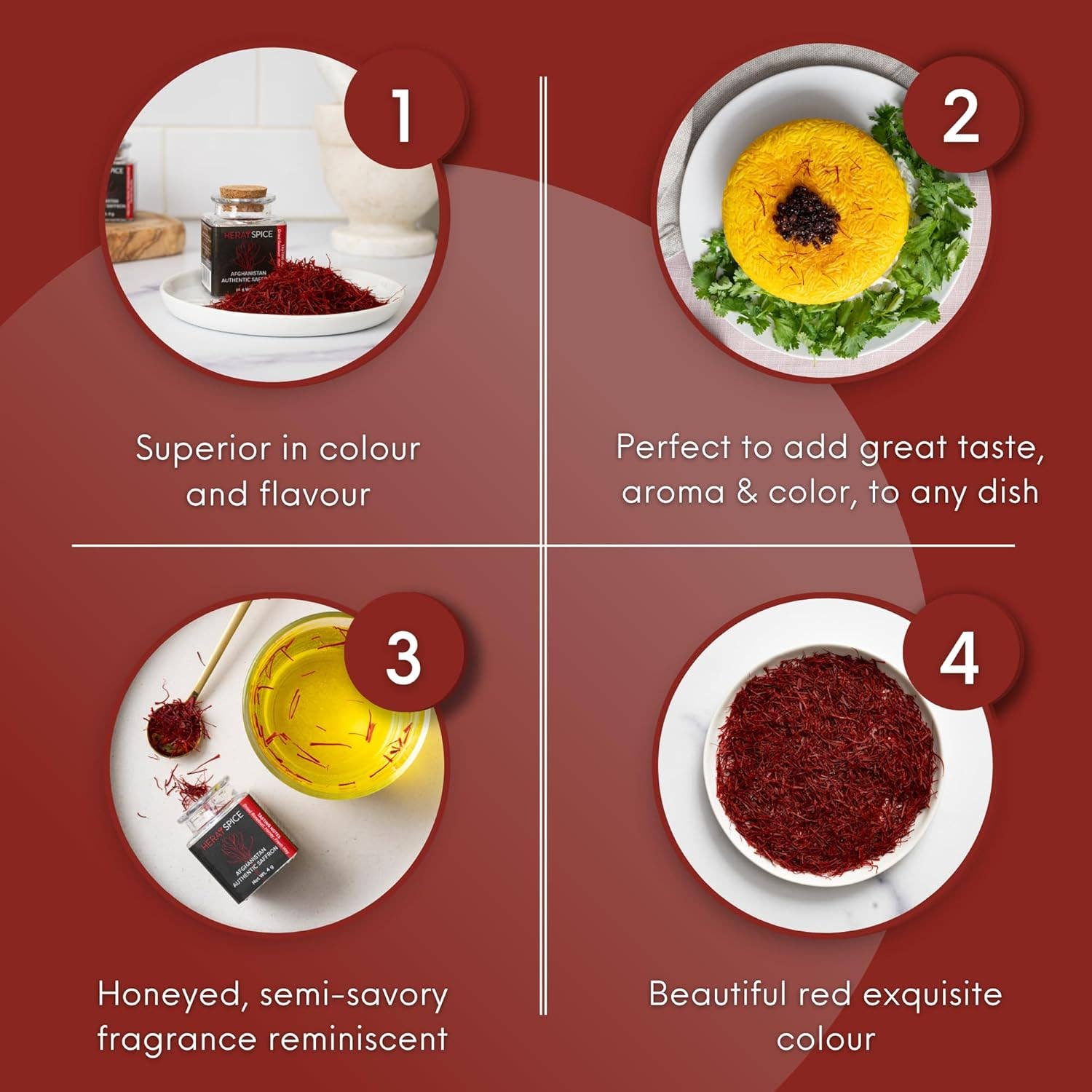 Aseel Buy Good - Wholesale Dried Spice - Afghani Saffron Threads  Premium Quality 10gr6