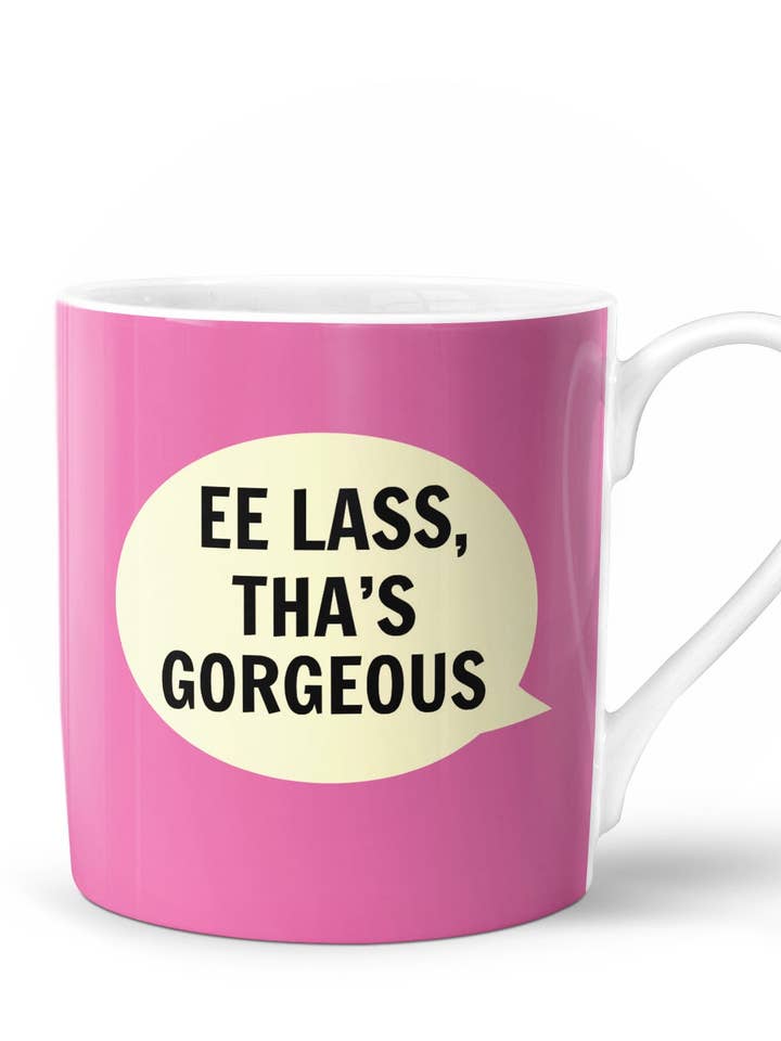 Ee Lass Tha’s Gorgeous Bone China Mug for wholesale by Dialectable