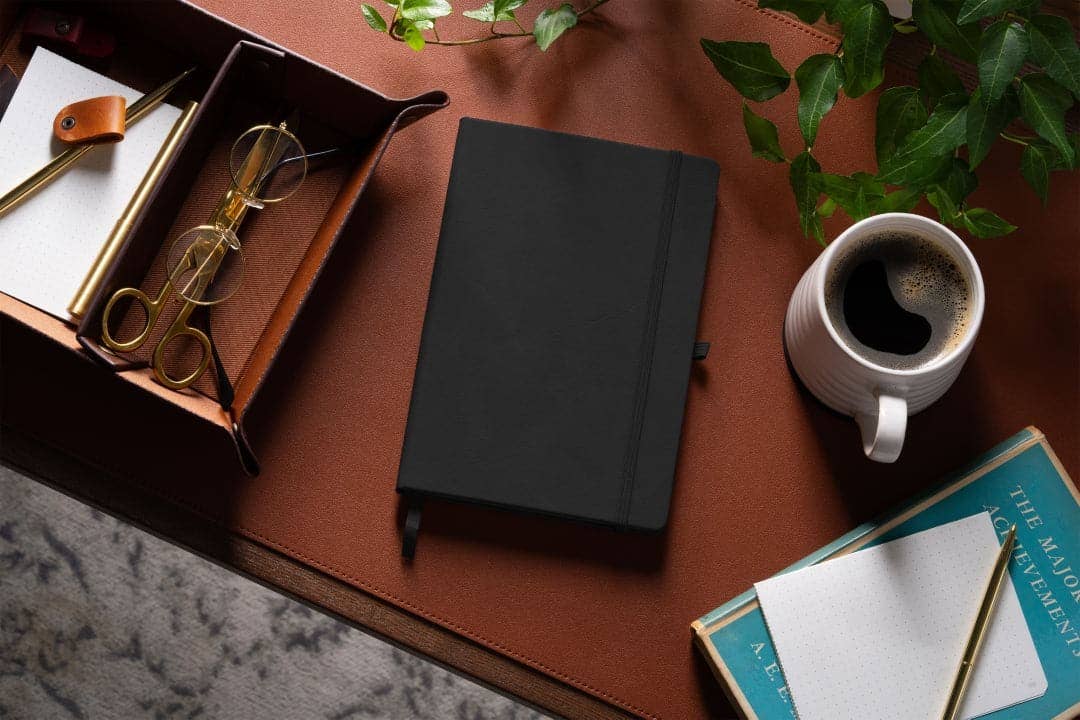 Noir anthracite Carnet A5 en papier quadrillé - noir anthracite en vente sur Faire2