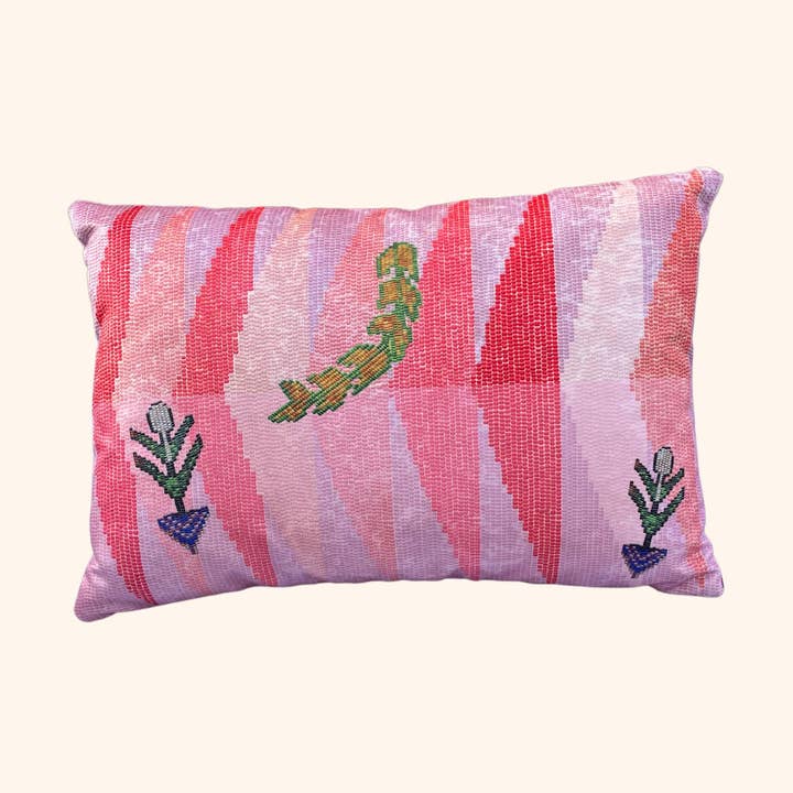 Jeego Kussen - Roze & Mauve voor wholesale door Amechi