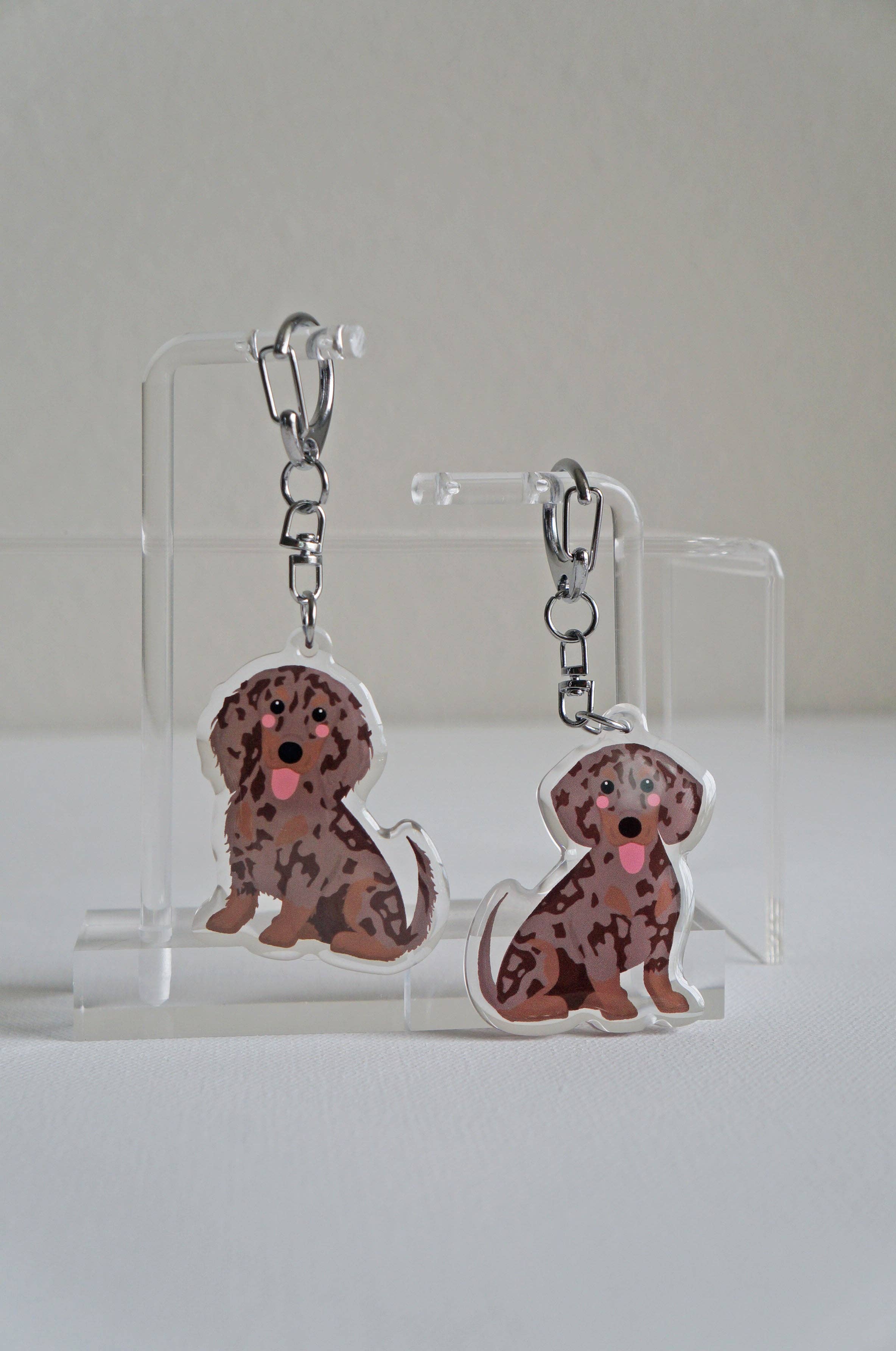 kiwi & WILLOW - Wholesale Keychain - Unisex - Dachshund Epoxy Keychain9