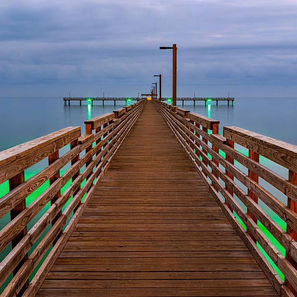 Fulton og Rockport Texas Kunsttryk FAR03 for engroshandel hos Breaking Rules Photography