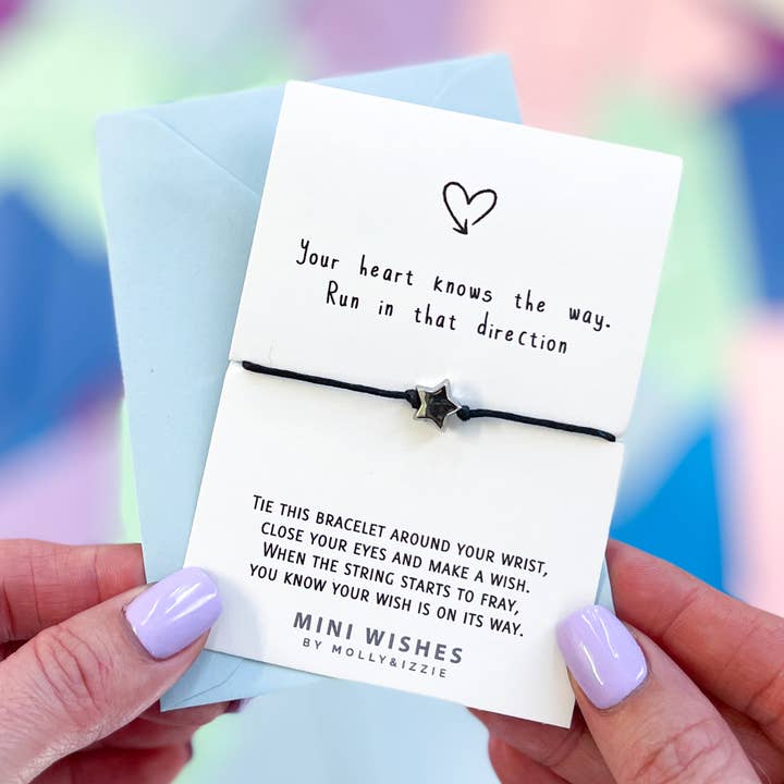 Your Heart Knows The Way Mini Wish Bracelet for wholesale by by Molly&Izzie