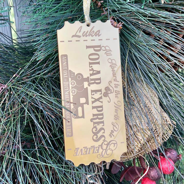 66 Creative - Wholesale Ornament - Polar Express Ornament0