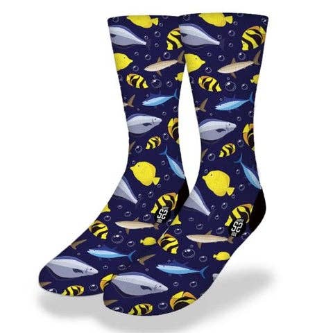 Savvy Sox – wholesale Socks – Unisex – BIG CATCH! Fun Fish Socks