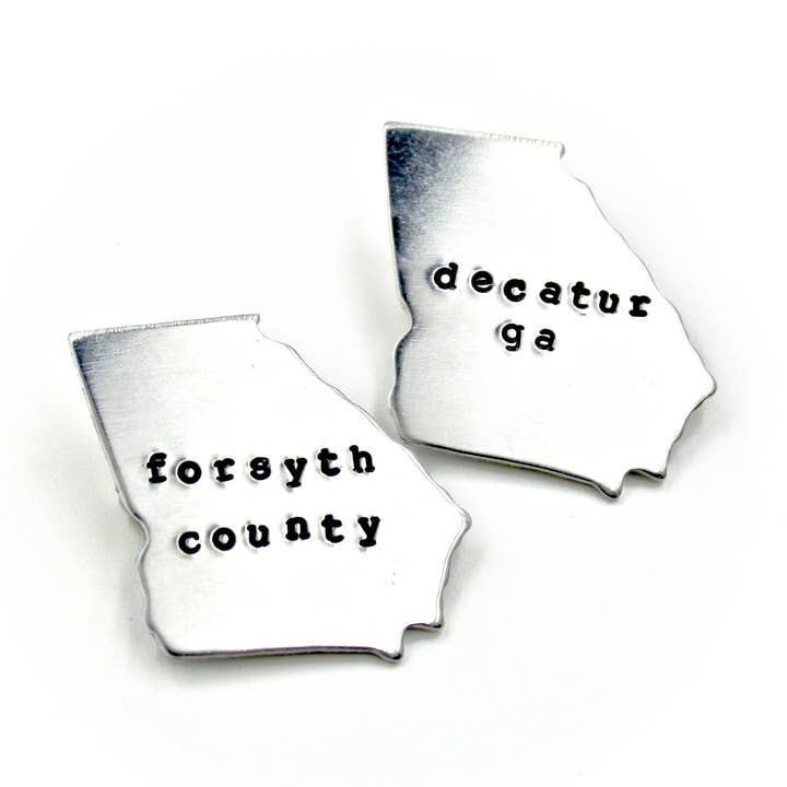 Emplacement dans Georgia Épinglette pour la vente par Carruthers Jewelry