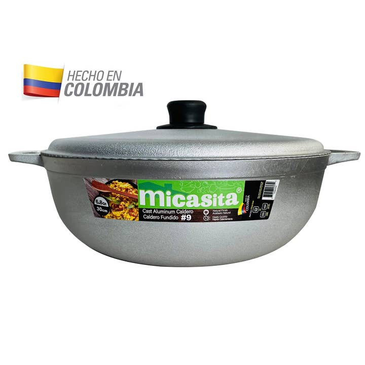 Micasita - 6.8 Qt Cast Aluminum Caldero#9 - #CD009 for wholesale by Gourmet Edge