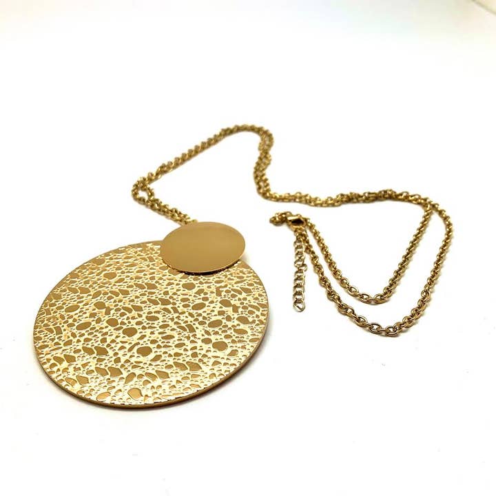 HERLING – Großhandel Kette mit Anhänger/Charm – Lange Halskette „Alcyone“