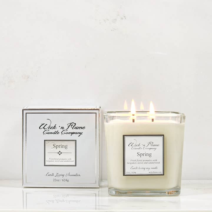Spring 22oz kub för wholesale av Wick 'n Flame Candle Company