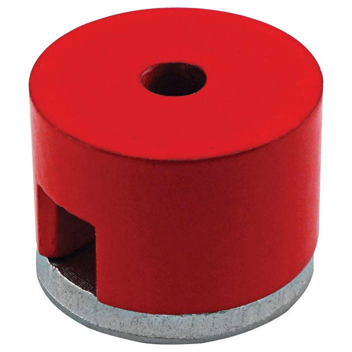 Everyday Supply Co - Wholesale Magnet - 1" Red Work Holding Magnet, 6 lb Pull