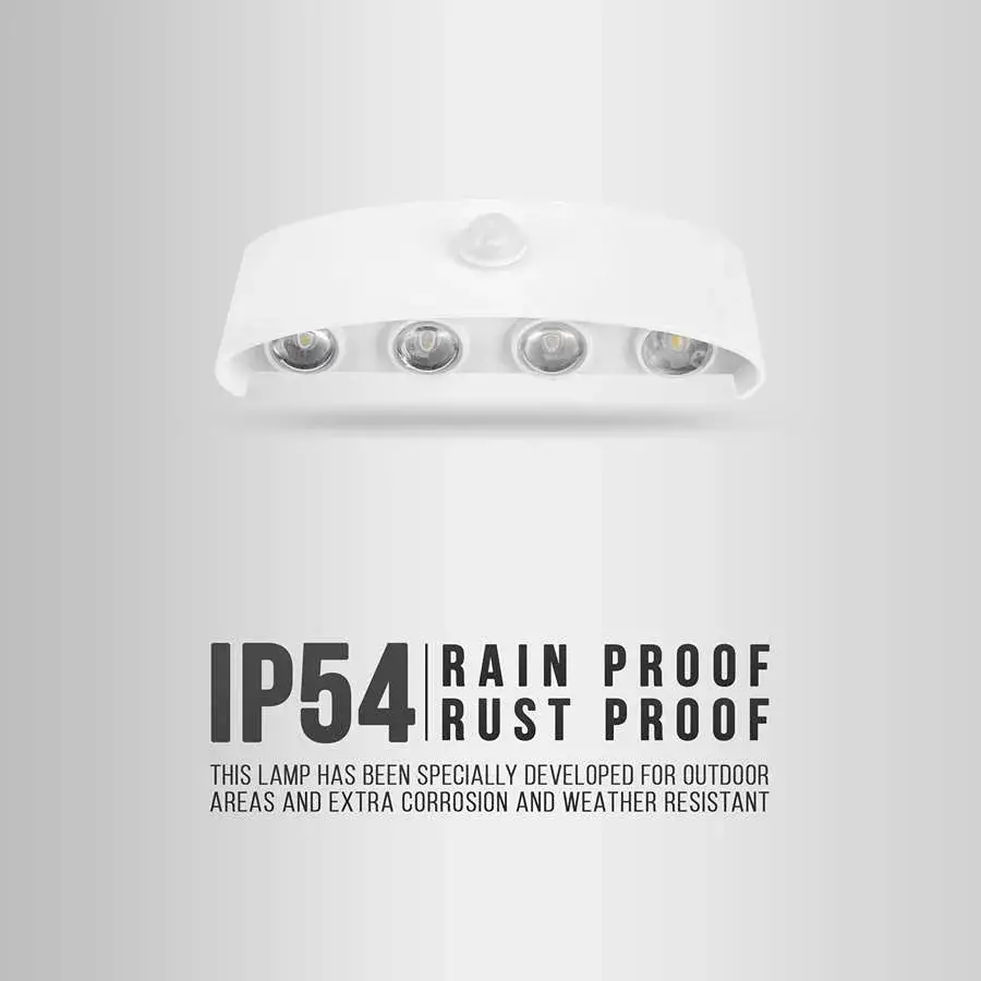 Ledsone - Wholesale Kroonluchter/hangend licht - Ledsone moderne LED wandlamp met bewegingssensor en op- en neerlicht4