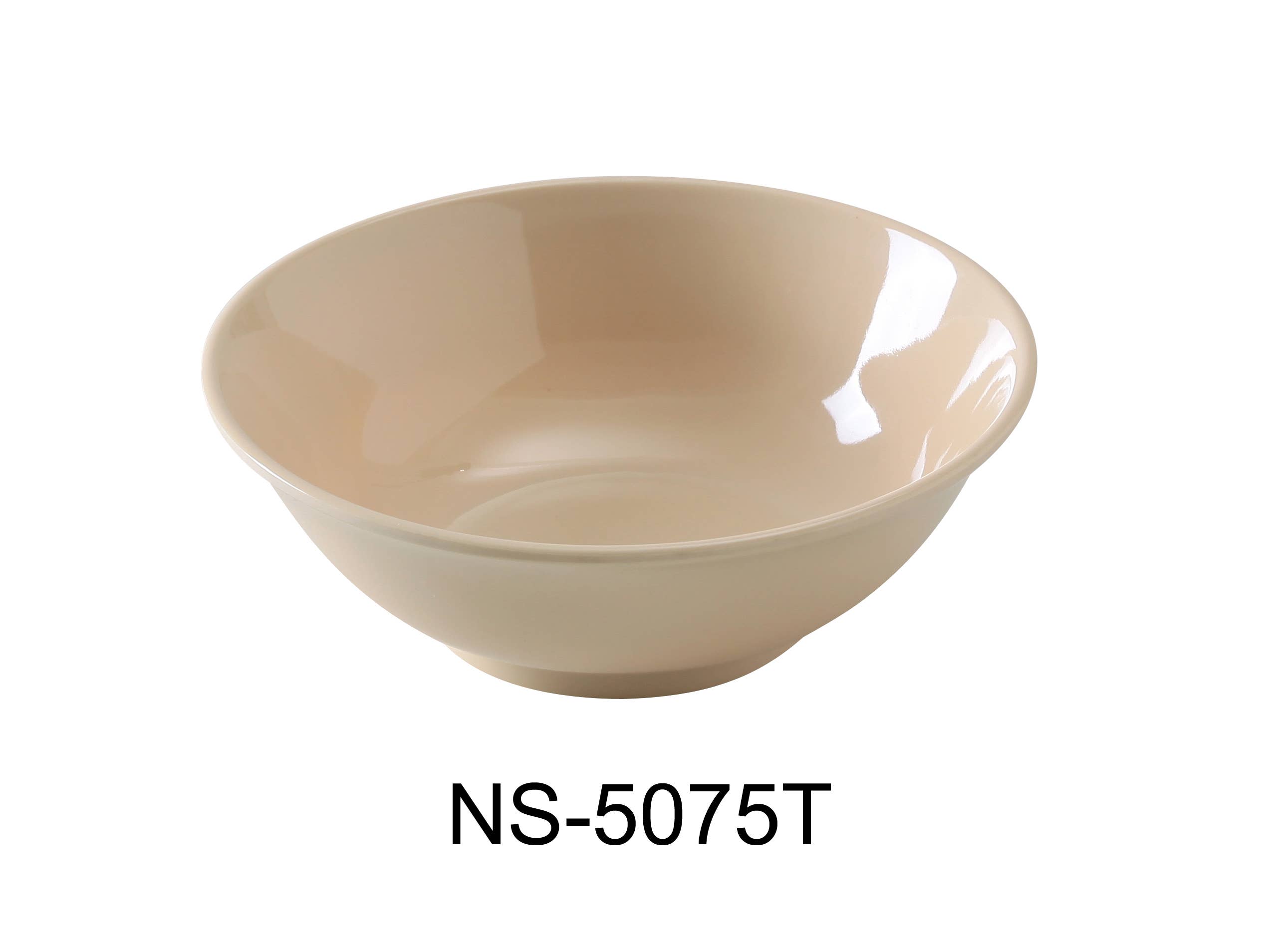 Yanco - Wholesale Bowl - 8 1/2" X 2 3/4"H RIMLESS BOWL 45 OZ TAN0