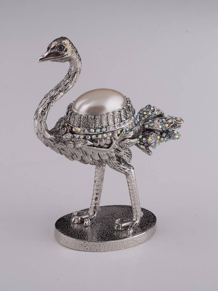 Silver Ostrich for wholesale by Keren Kopal