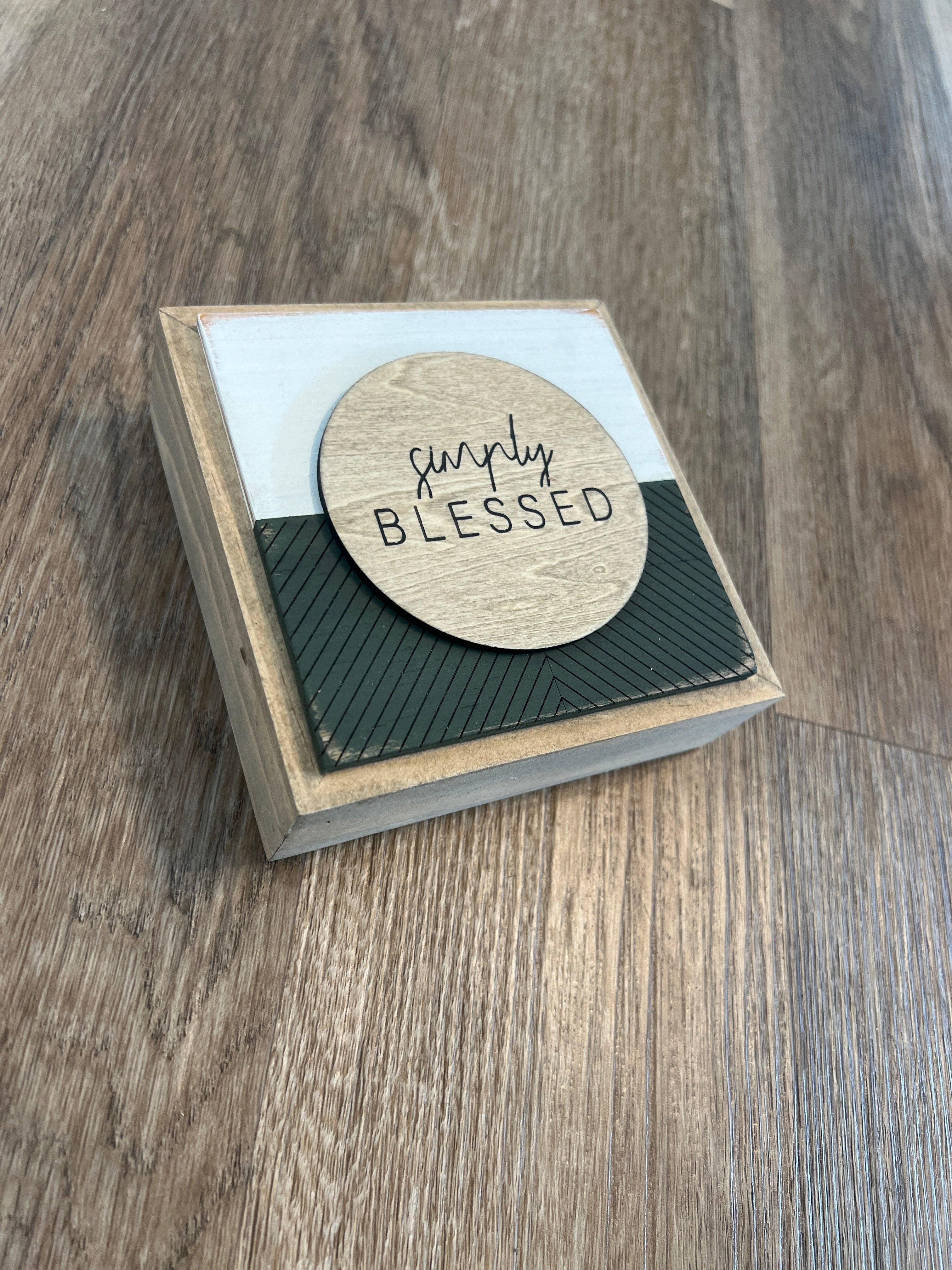 Uniquely You Creative - Wholesale Sign - Live Blessed Sign3