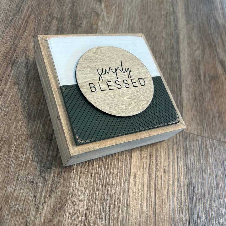 Uniquely You Creative - Wholesale Sign - Live Blessed Sign3