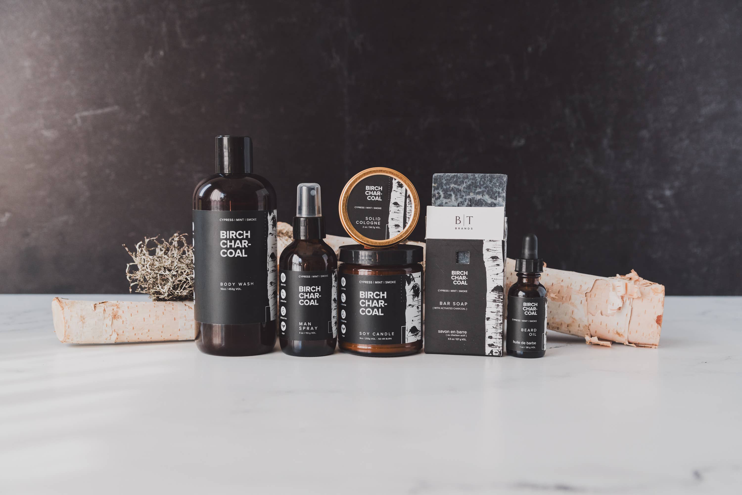 Broken Top Brands - Wholesale Beard Styling Product - Birch Charcoal Beard Oil6