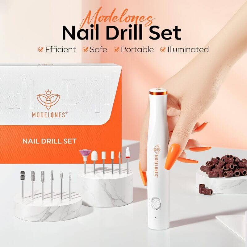 Modelones – wholesale Nailcare set – Wireless Electrical Nail Drill Set1