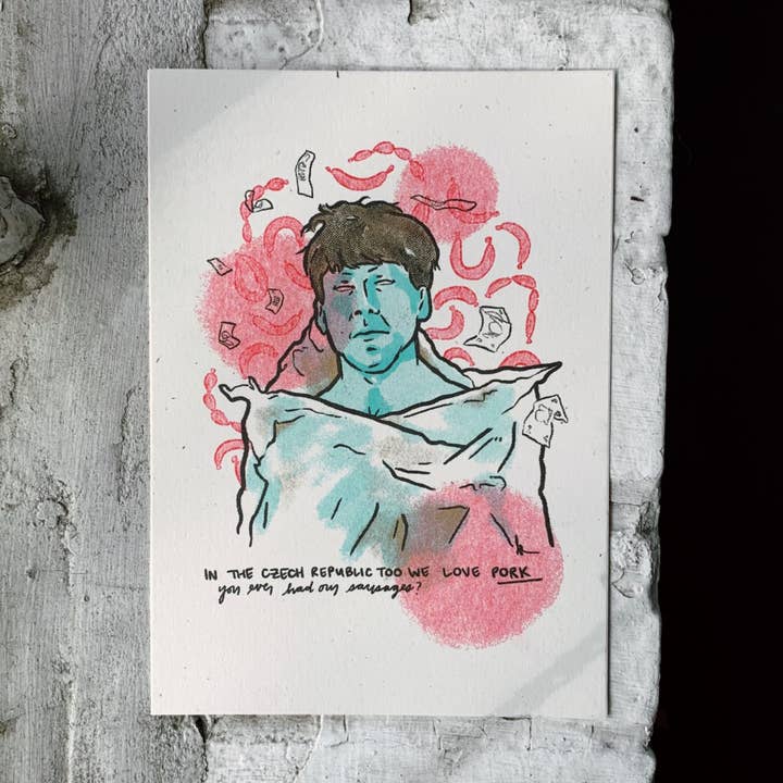 Sopranos envueltos en impresión risográfica de plástico para venta al por mayor de Neuer Geist