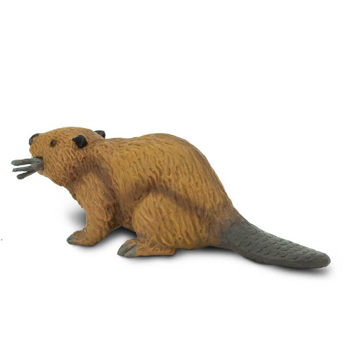 Safari Ltd. - Wholesale Figurine Toy - Kids - Beaver Figurine Toy for Kids
