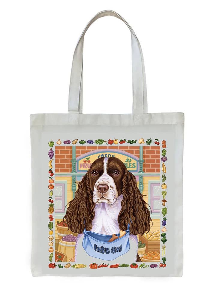 Bolsas de mano Springer Spaniel Liver/White para razas de perros para venta al por mayor de Best of Breed Products