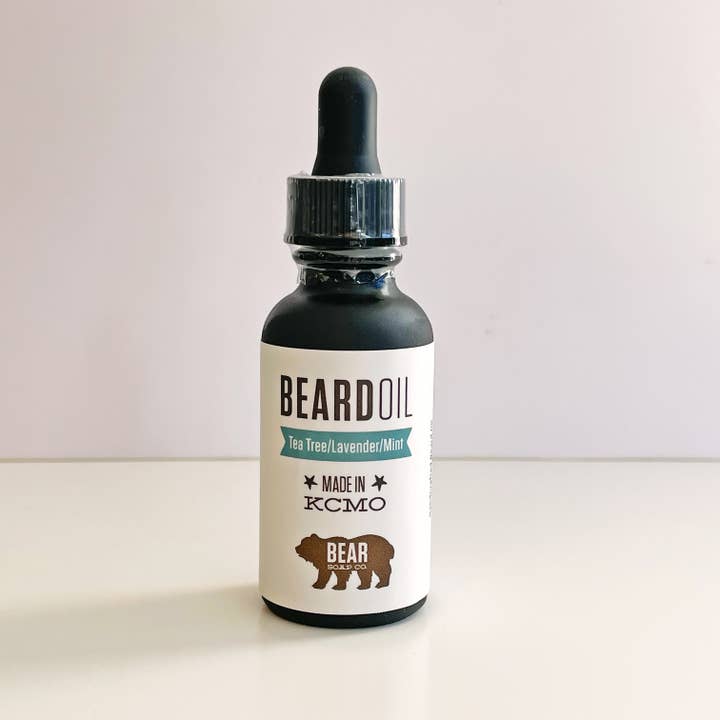 Bear Soap Company – wholesale Beard styling product – Tea Tree / Lavender / Mint Beard Oil