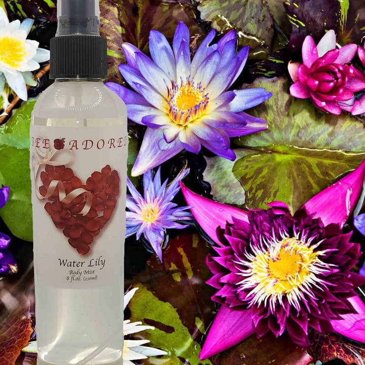 Water Lily Body Spray for wholesale by bee-adored