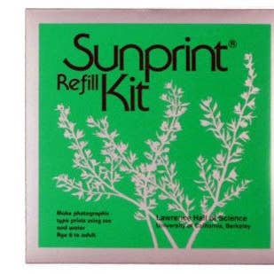 SUNPRINT KIT Blått Cyanotypipapper | PÅFYLLNING (Barn 6+) för wholesale av De Uno a Diez