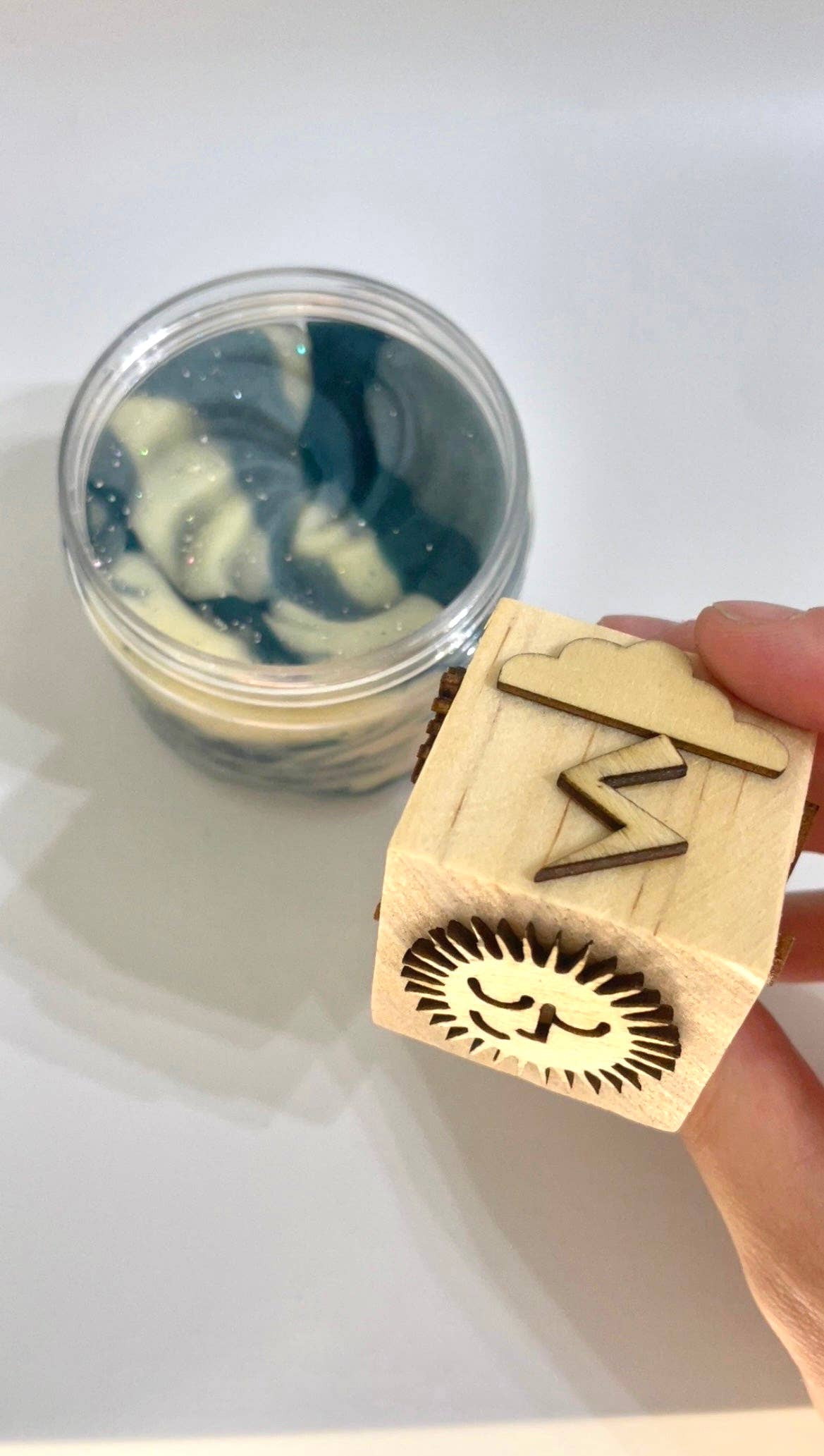 Tampa Bay Play - Wholesale Wood Toy - Kids - Wooden Play Dough Block Stamp7