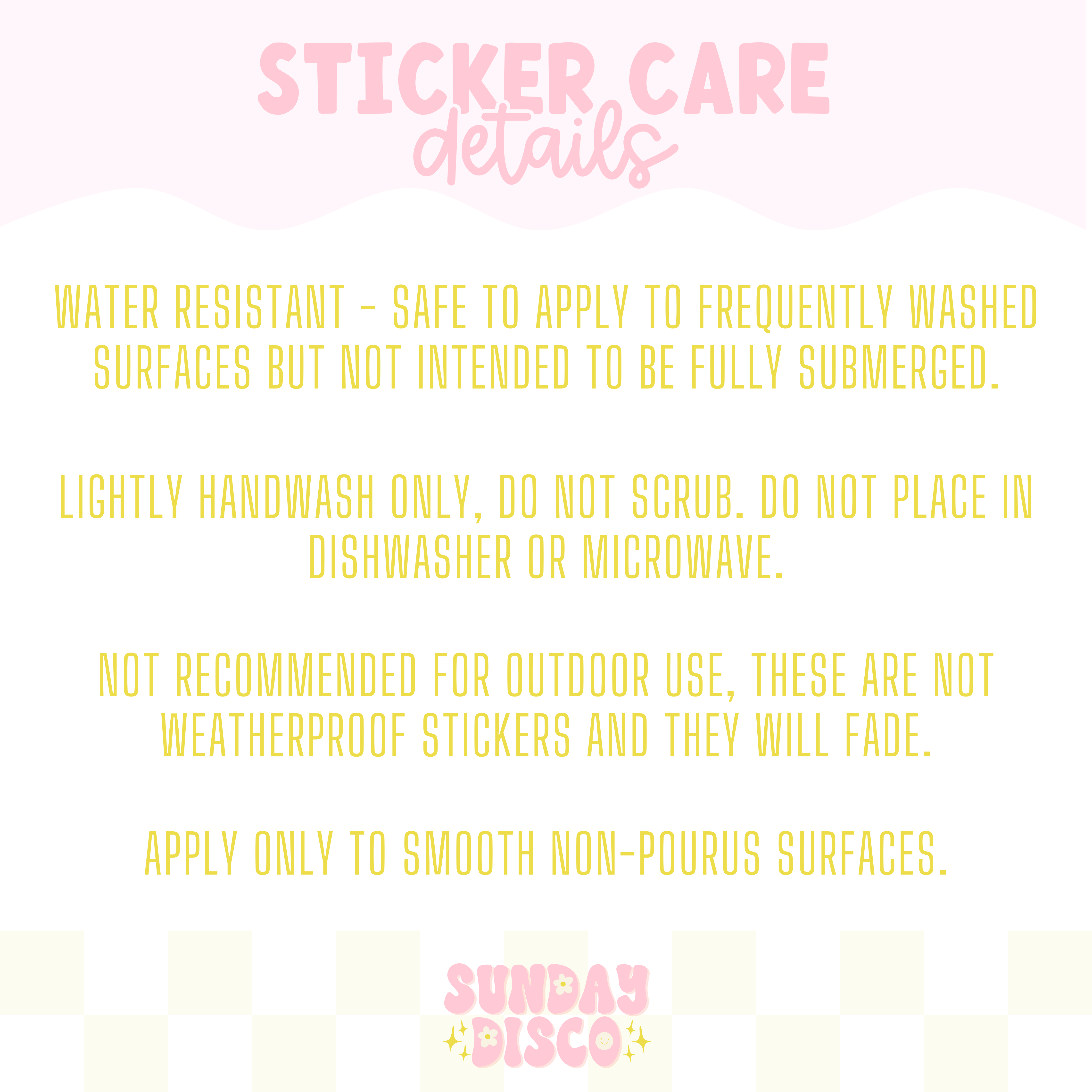 The Sunday Disco – Großhandel Aufkleber – Ich bin buchstäblich nur ein Mädchen wasserfester Aufkleber2