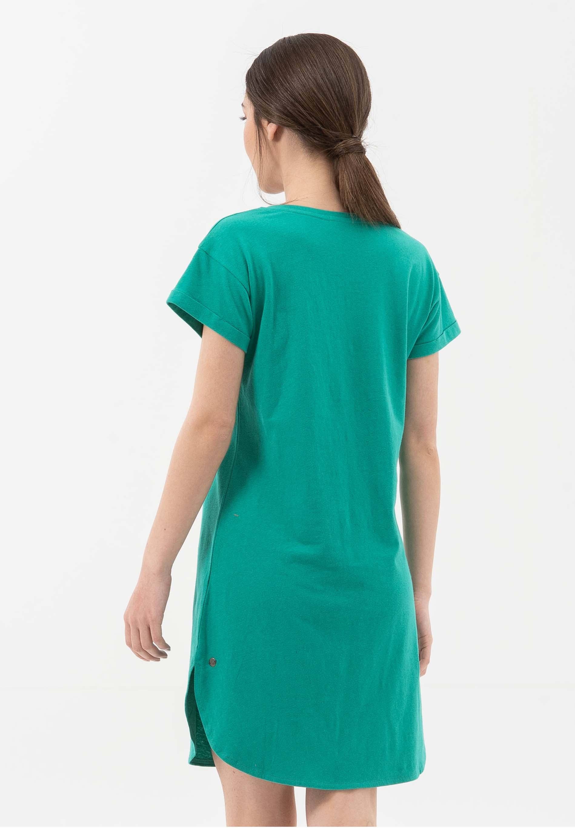 ORGANICATION – Vestido - Mulher por atacado – Camisola de Camisola de Algodão Biológico com Roupagem2
