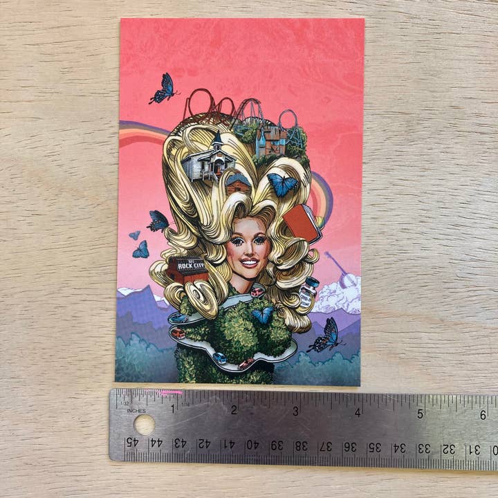 Esther Sketch - Wholesale Postcard - Dolly 4x6 Postcard2