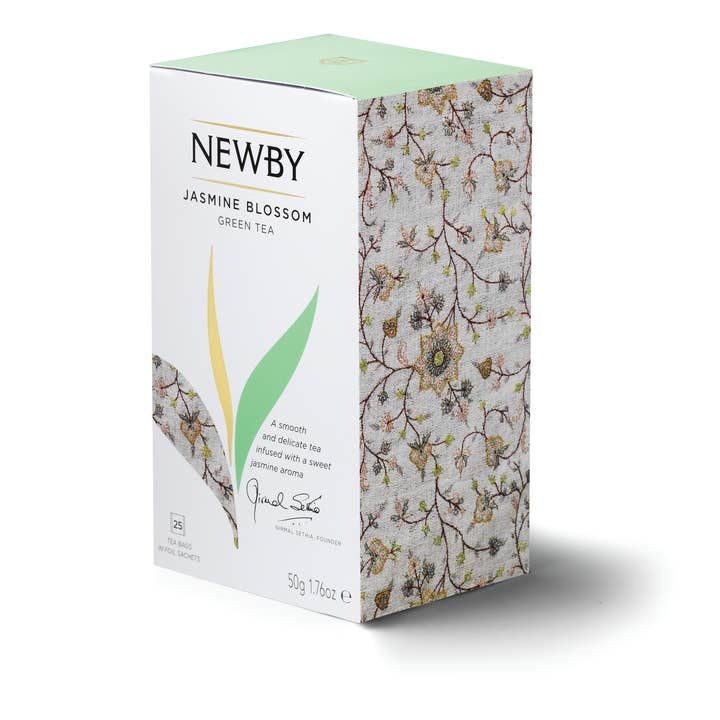 Newby Teas USA - Wholesale Tea Bags - Jasmine Blossom - 25 Count Tea Bag