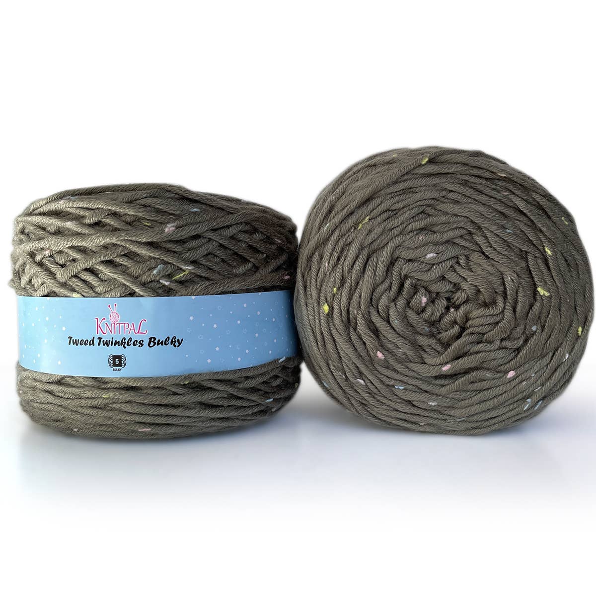KnitPal - Wholesale Yarn - Tweed Twinkles Bulky - Soft Acrylic Blend15