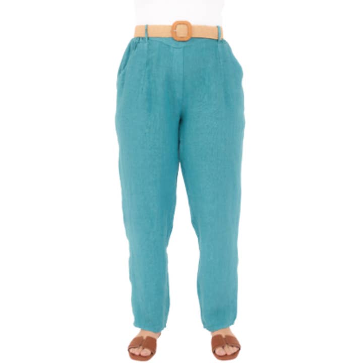 6724 Pantalón de Lino Italiano Ottanio Vera May para venta al por mayor de VeraMay