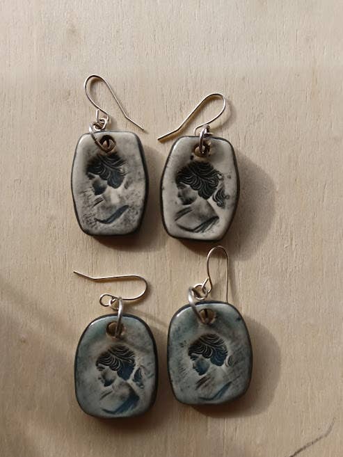 Cameo Earrings for wholesale by Carisa Serena