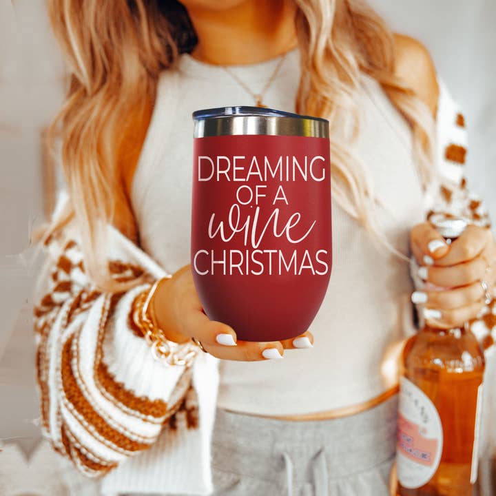 Wine Tumblers or Coffee | Insulated Christmas Cups with Lid and other Purchase Wholesale red cups. Free Returns & Net 60 Terms on Faire trending on Faire.