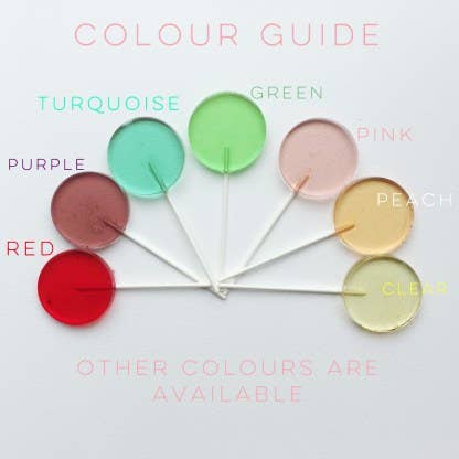 The Little Lollipop Shop - Wholesale Lollipop - The Coloured Lollipop